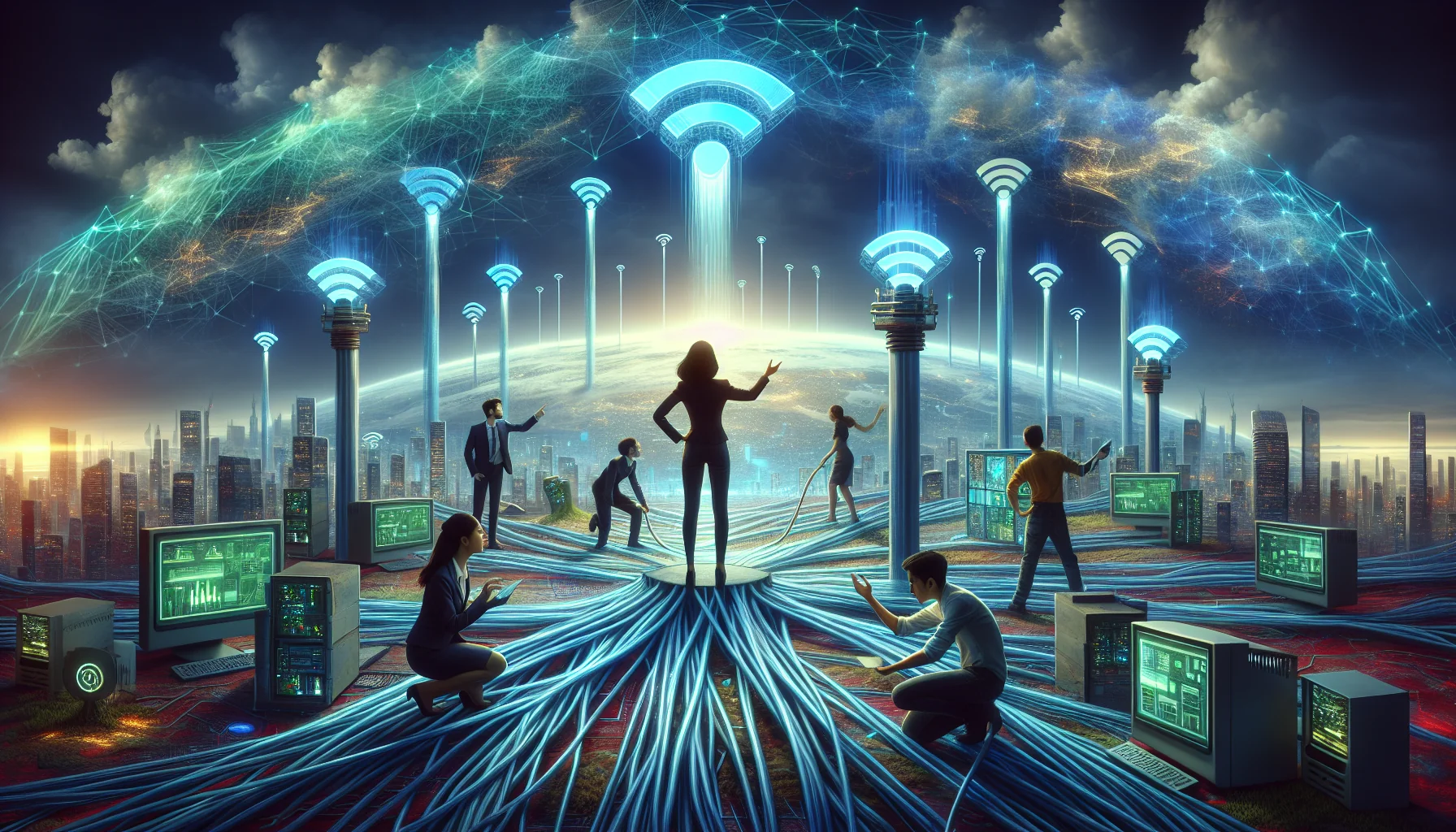 Виртуализация сетевых функций (NFV) и программно-определяемые сети (SDN) в будущем.